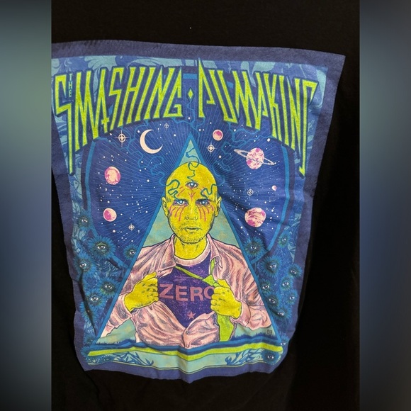 Smashing Pumpkins Graphic Tee - Black and Blue - Picture 3 of 5
